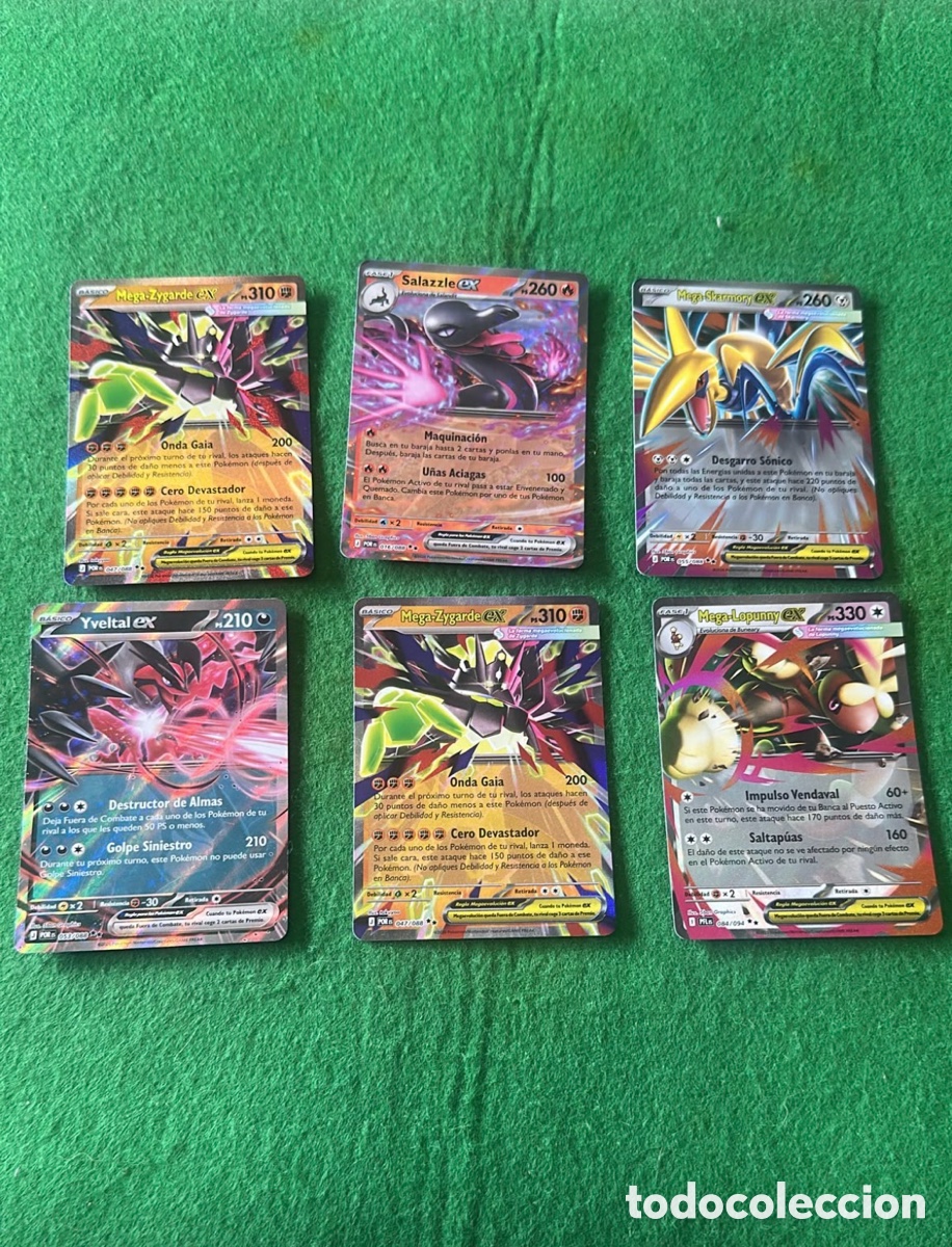 Trading cards: Pack de 6 cartas Pokemon - Foto 1