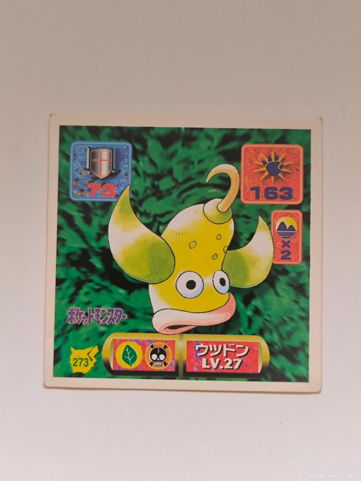 Trading cards: POKEMON STICKER AMADA - N&ordm; 273 - WEEPINBELL - SEAL - 1997 ORIGINAL JAPON (K7B2)