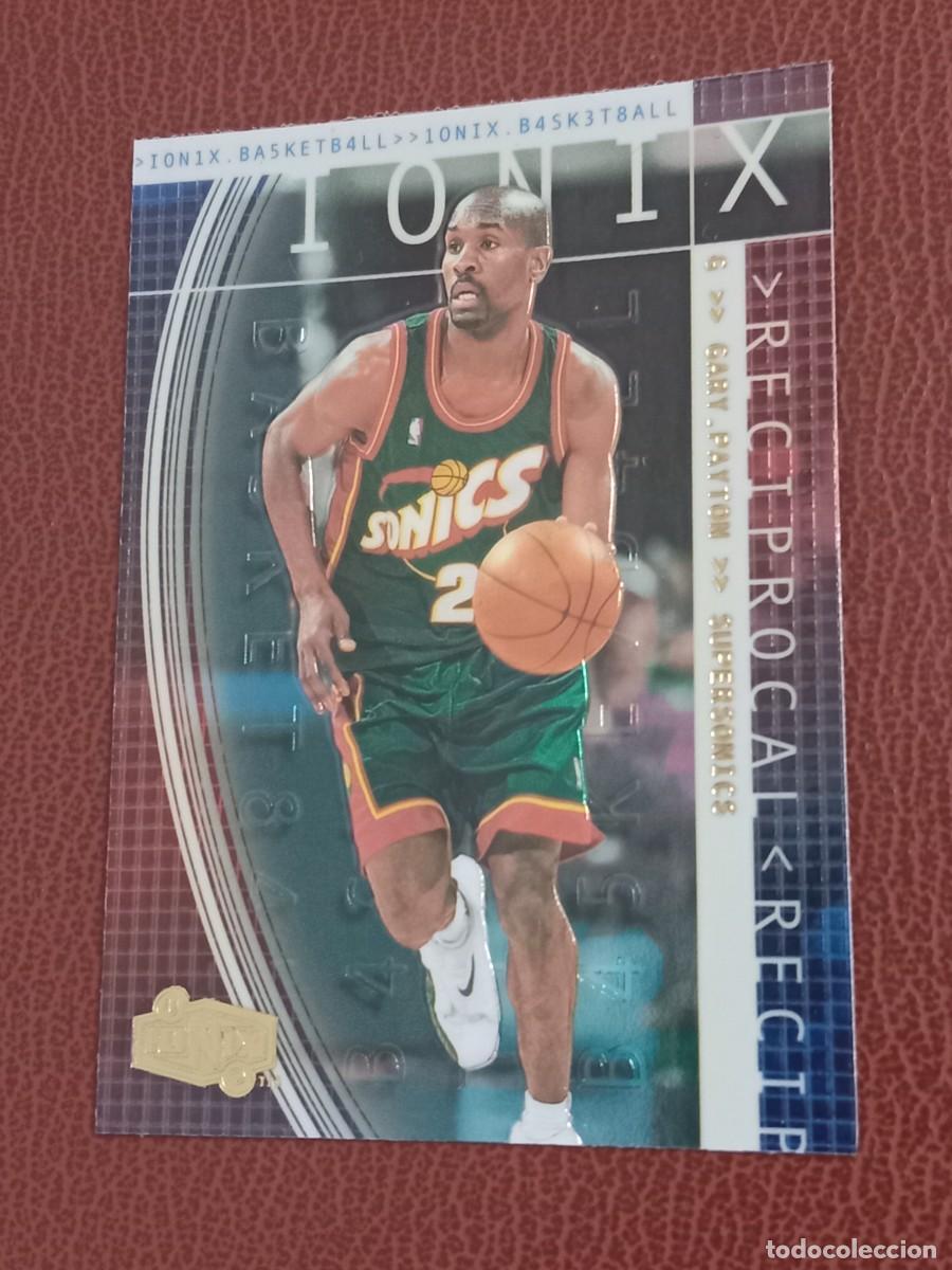 Trading cards: Card R51 Gary Payton Upper Deck Ionix 2000-2001 Insert - Foto 2