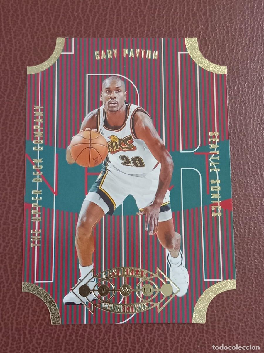 Trading cards: Card FB20 Gary Payton upper deck 1996-97 insert Die Cut