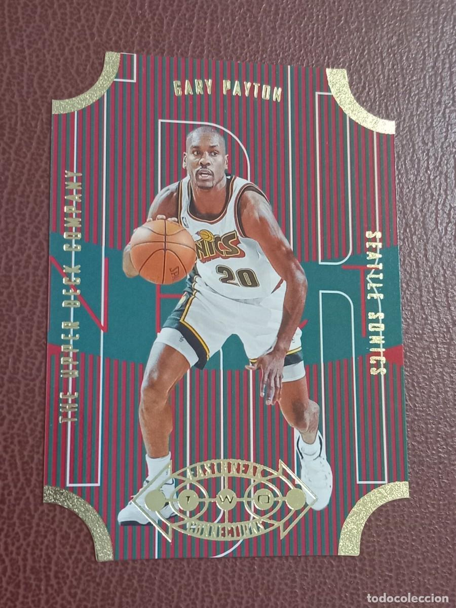 Trading cards: Card FB20 Gary Payton upper deck 1996-97 insert Die Cut - Foto 2