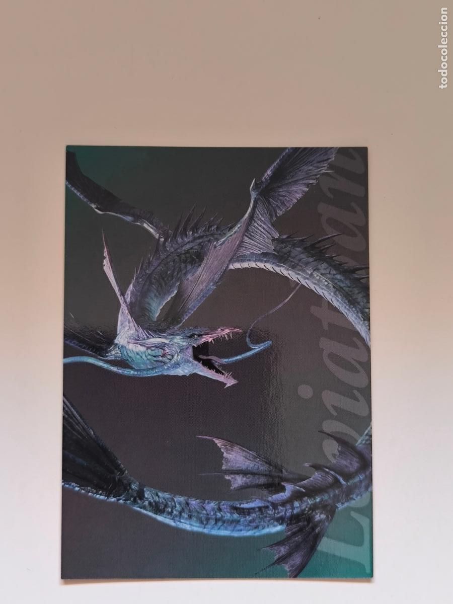 Trading cards: FINAL FANTASY VII ANNIVERSARY ART MUSEUM - PARTE 1 - N&ordm; 039 / 39 - LEVIATHAN - CARD / JAPON (K7A1)
