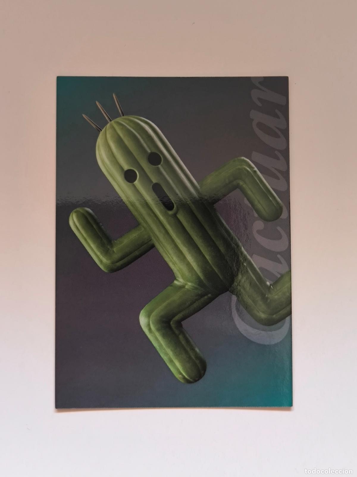 Trading cards: FINAL FANTASY VII ANNIVERSARY ART MUSEUM - PARTE 1 - N&ordm; 041 / 41 - CACTUAR - CARD / JAPON (K7A1)