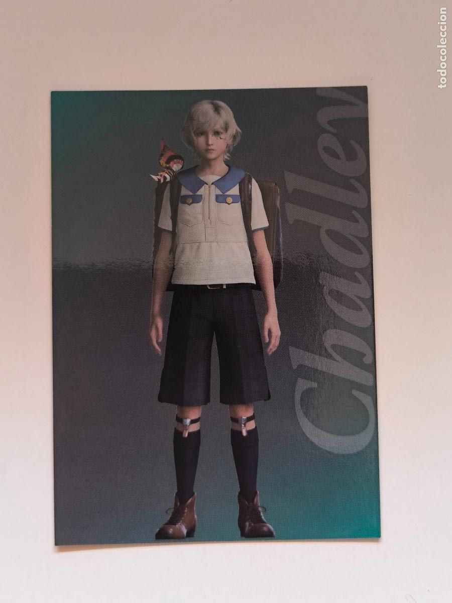 Trading cards: FINAL FANTASY VII ANNIVERSARY ART MUSEUM - PARTE 1 - N&ordm; 045 / 45 - CHADLEY - CARD / JAPON (K7A1)
