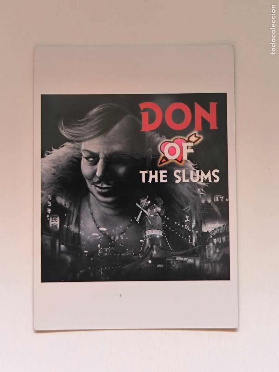 Trading cards: FINAL FANTASY VII ANNIVERSARY ART MUSEUM - PARTE 1 - N&ordm; 050 / 50 - DON OF THE SLUMS - CARD (K7A1)