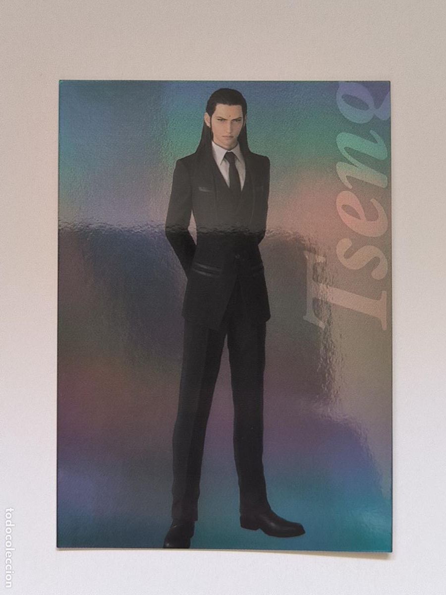 Trading cards: FINAL FANTASY VII ANNIVERSARY ART MUSEUM - PARTE 1 - N&ordm; 085 / 85 FOIL - TSENG - CARD / JAPON (K7A1)
