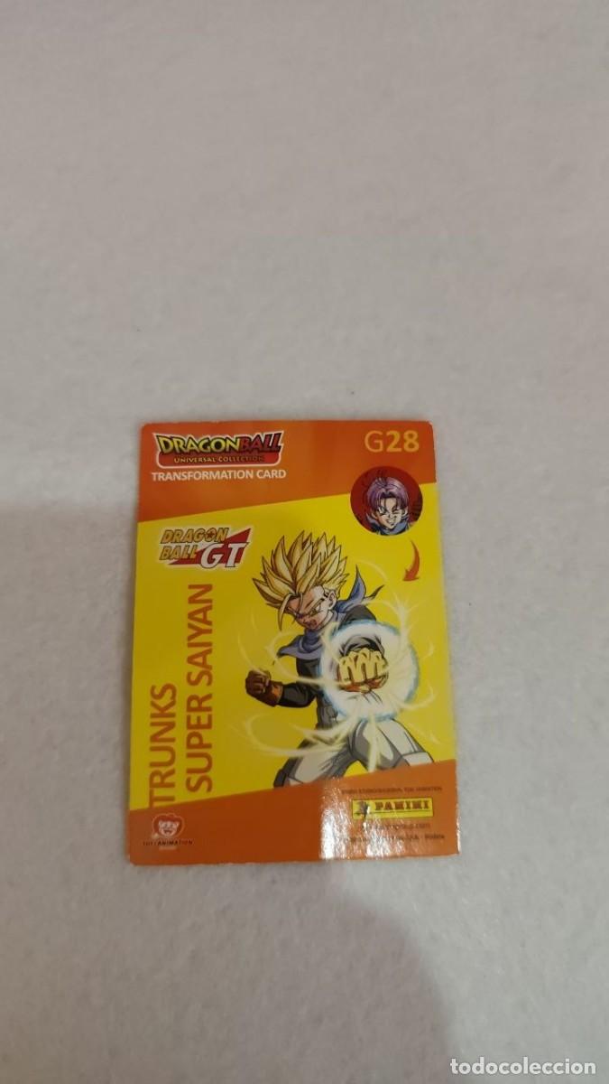 Trading cards: dragon ball trading card panini universal G28