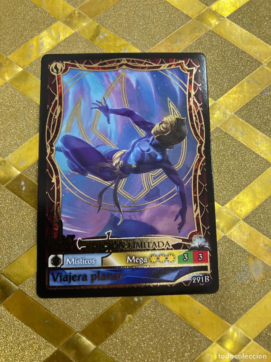 Trading cards: CROMO CARD NUMERO 291 B VIAJERA PLANAR FANTASY RIDERS 3 , EL RESURGIR DE LOS DRAGONES PANINI !