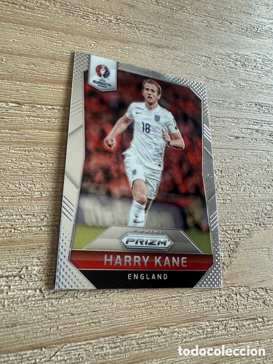Trading cards: HARRY KANE INGLATERRA 56 PRIZM EURO 2016 PANINI