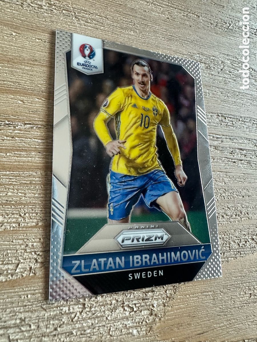 Trading cards: ZLATAN IBRAHIMOVIC SUECIA 241 PRIZM EURO 2016 PANINI