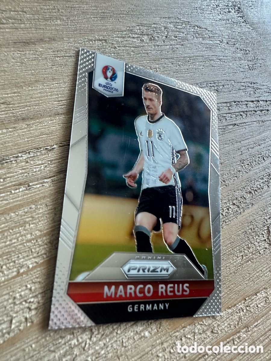Trading cards: MARCO REUS ALEMANIA 51 PRIZM EURO 2016 PANINI