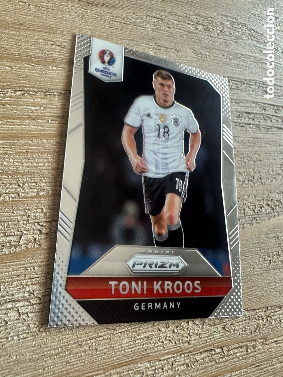 Trading cards: TONI KROOS ALEMANIA 47 PRIZM EURO 2016 PANINI