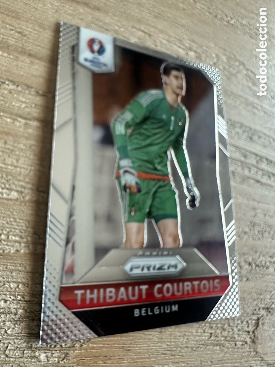 Trading cards: THIBAUT COURTOIS BELGICA 24 PRIZM EURO 2016 PANINI