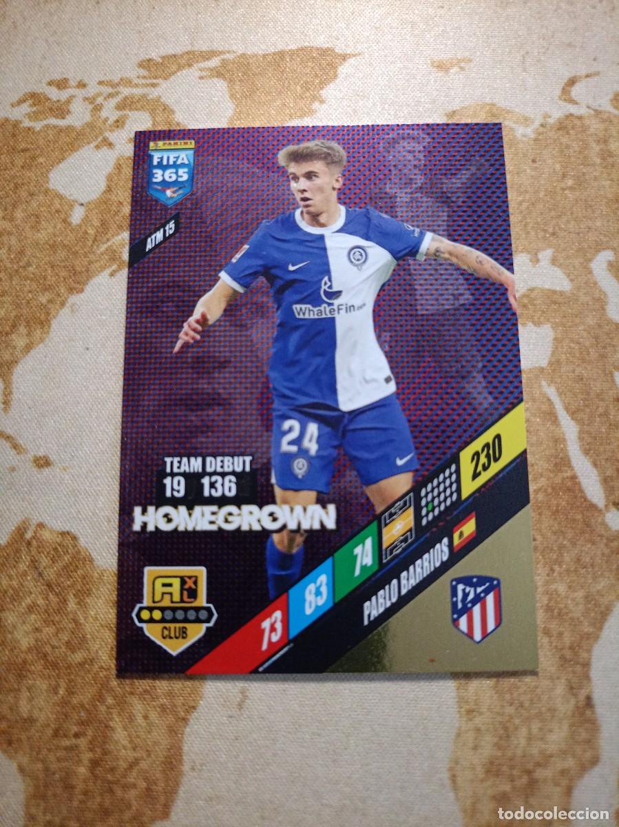 Trading cards: Fifa 365 ATM 15 BARRIOS 2024