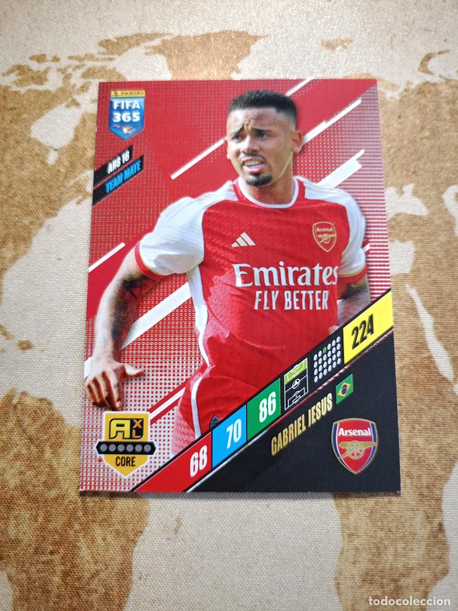 Trading cards: Fifa 365 ARS 10 GABRIEL JES&Uacute;S 2024