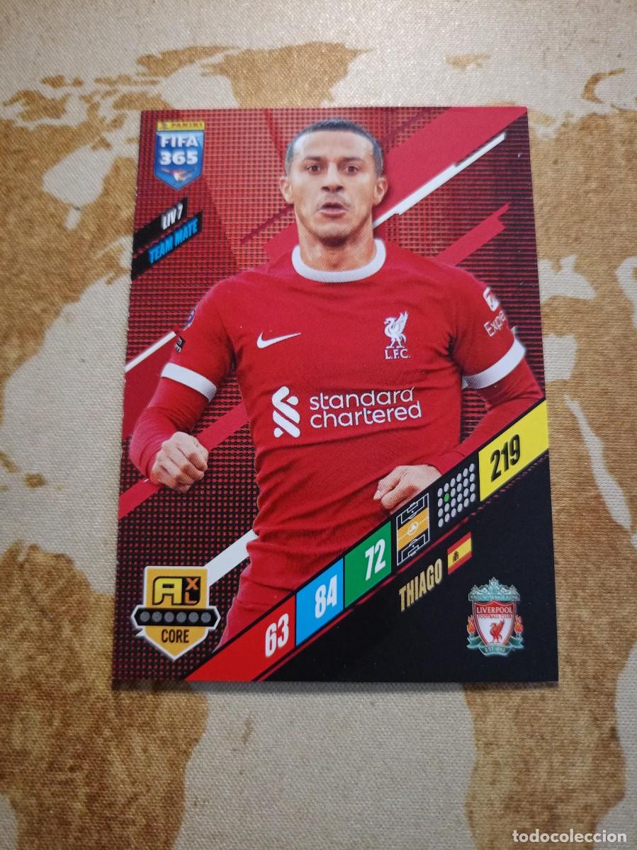Trading cards: Fifa 365 LIV 7 THIAGO 2024
