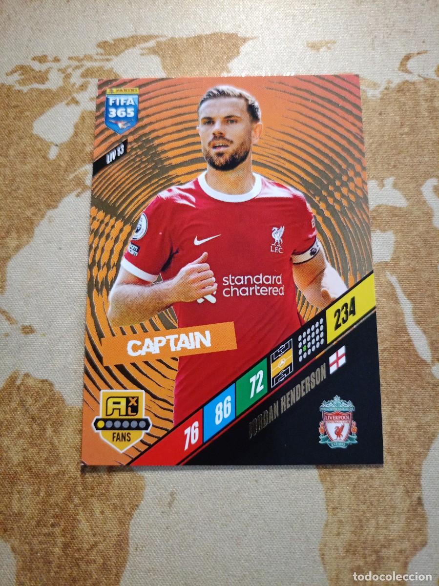 Trading cards: Fifa 365 LIV 13 JORDAN HENDERSON 2024