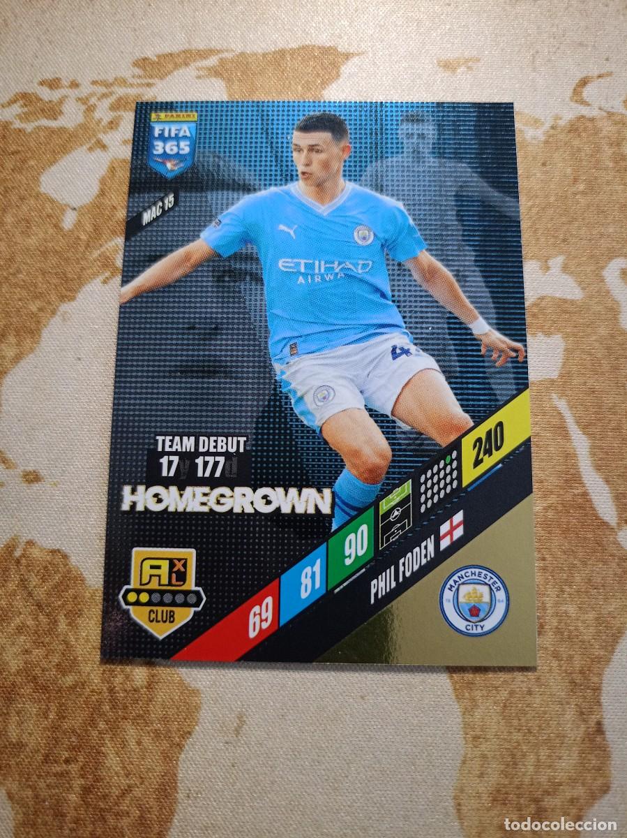 Trading cards: Fifa 365 MAC 15 PHIL FODEN 2024