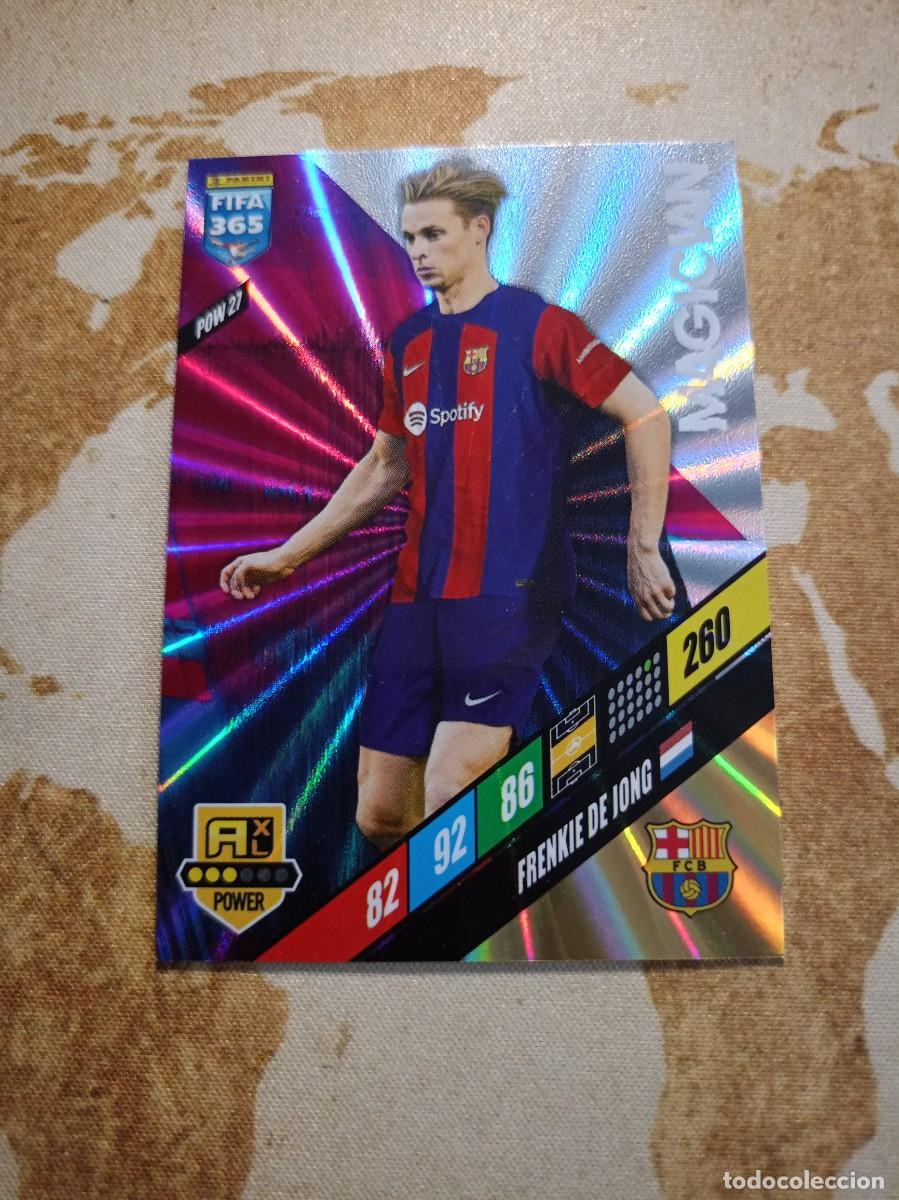 Trading cards: Fifa 365 POW 27 FRENKIE DE JONG 2024