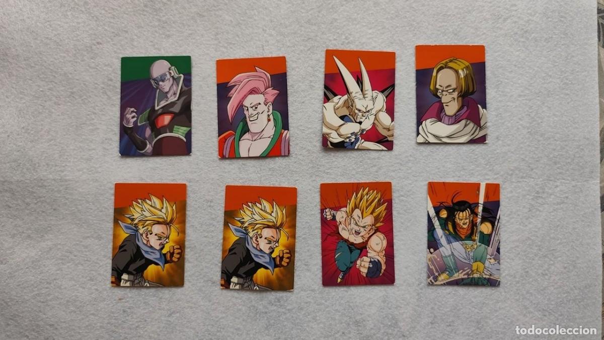 Trading cards: Lote de 8 cartas Panini Dragon Ball Super / Dragon Ball Z / Dragon Ball GT &ndash; Varias numeraciones Se