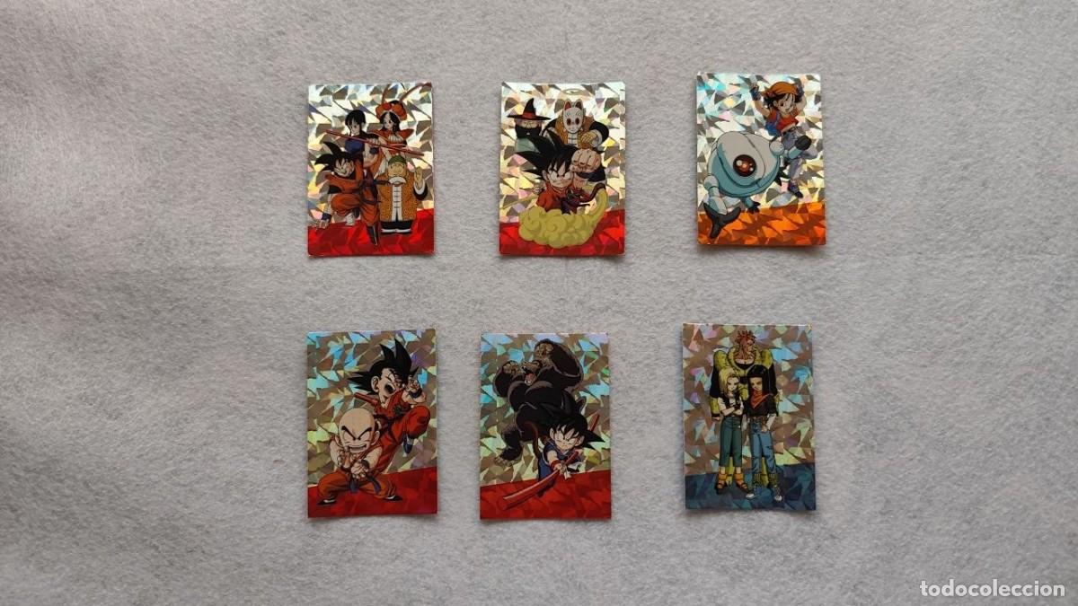 Trading cards: Lote de 6 cartas Panini Dragon Ball Super / Dragon Ball Z / Dragon Ball GT &ndash; Varias numeraciones