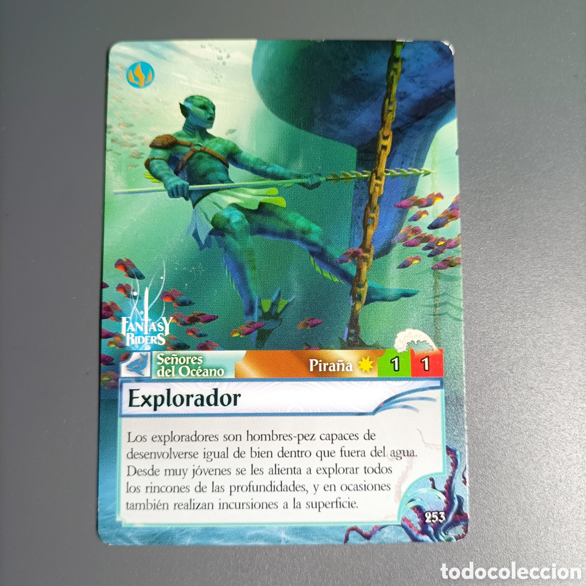 Trading cards: CARTA COLECCI&Oacute;N. FANTASY RIDERS 2018. №253 EXPLORADOR