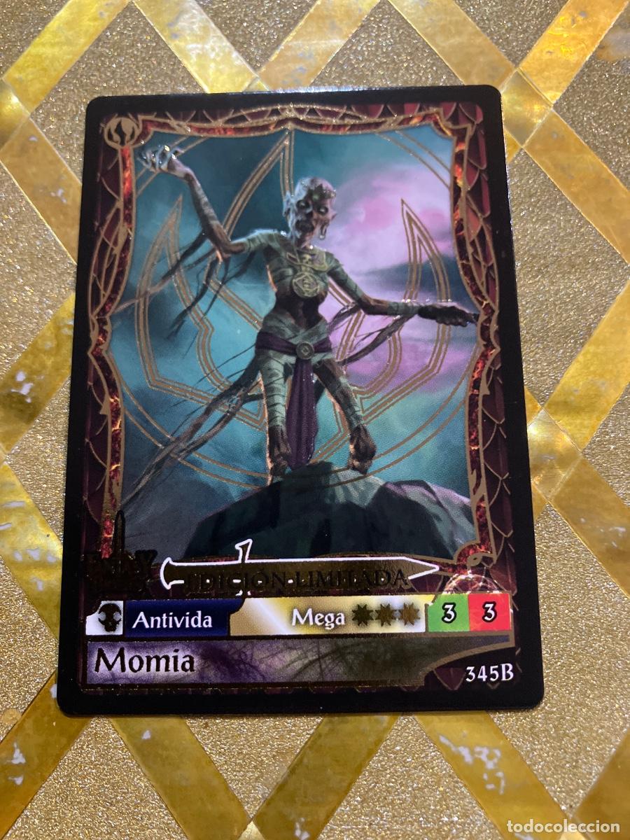 Trading cards: CROMO NUMERO 345 B MOMIA FANTASY RIDERS 3, EL RESURGIR DE LOS DRAGONES PANINI !