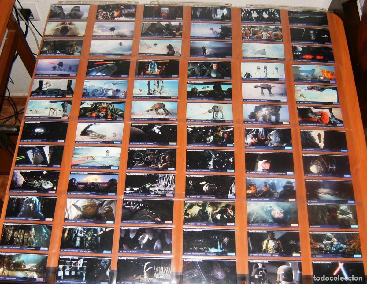 Trading cards: CARDS CROMOS TARJETAS 1995 Topps Widevision Star Wars: The Empire Strikes Back 144 uds. COMPLETA