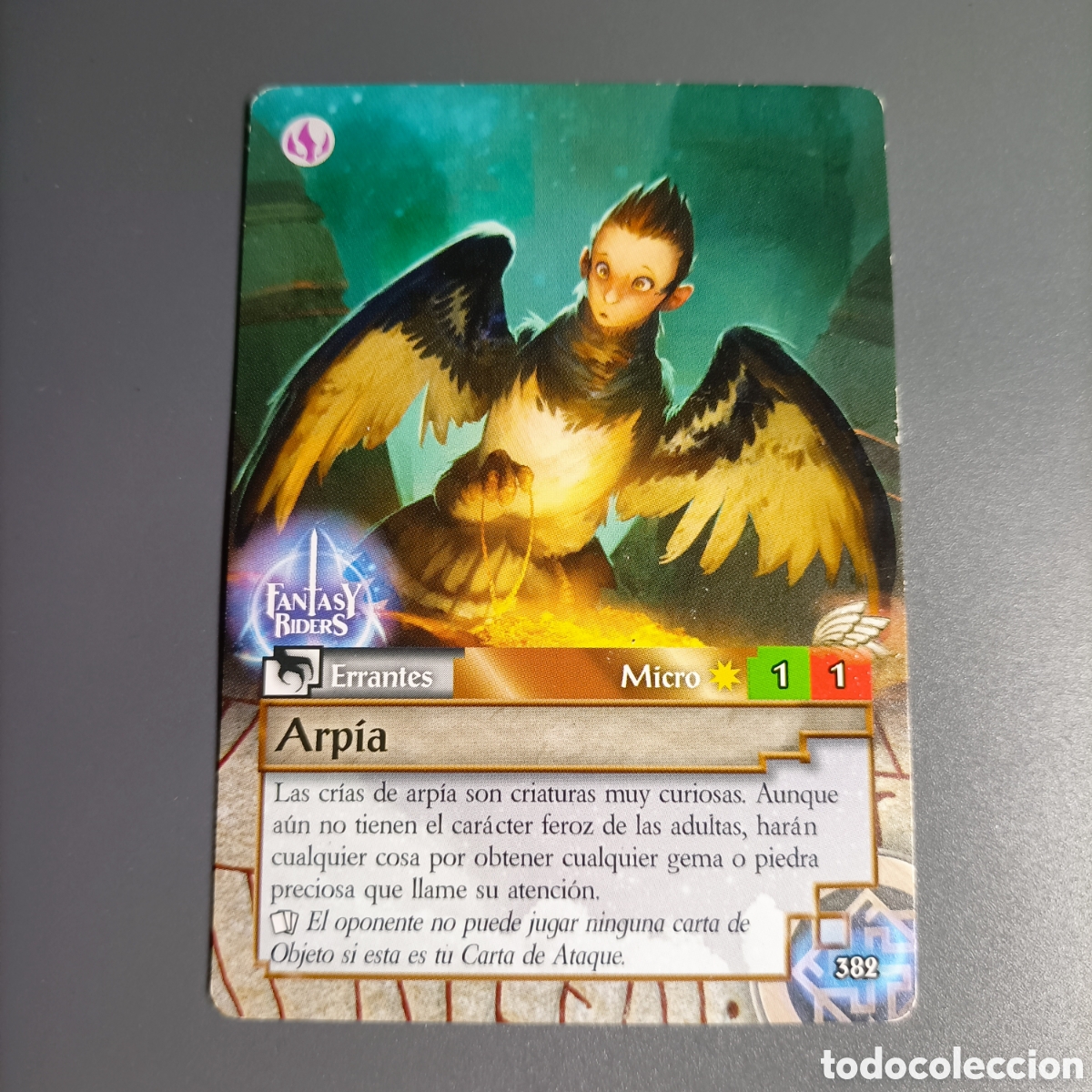 Trading cards: CARTA COLECCI&Oacute;N. FANTASY RIDERS 2018. №382 ARPIA