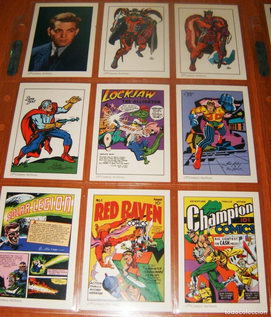 Trading cards: CARDS CROMOS TARJETAS de JACK KIRBY. COMPLETA 1 a 50