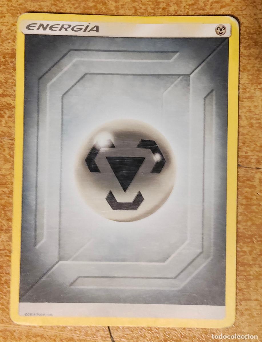 Trading cards: ENERGIA METALICA (Metal Energy) - S&L Sol y Luna (Sun & Moon) - Pokemon Trading Card/Carta