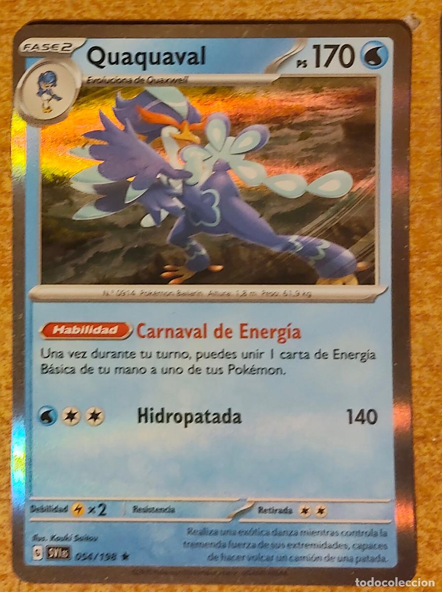 Trading cards: Quaquaval (Escarlata y P&uacute;rpura TCG)