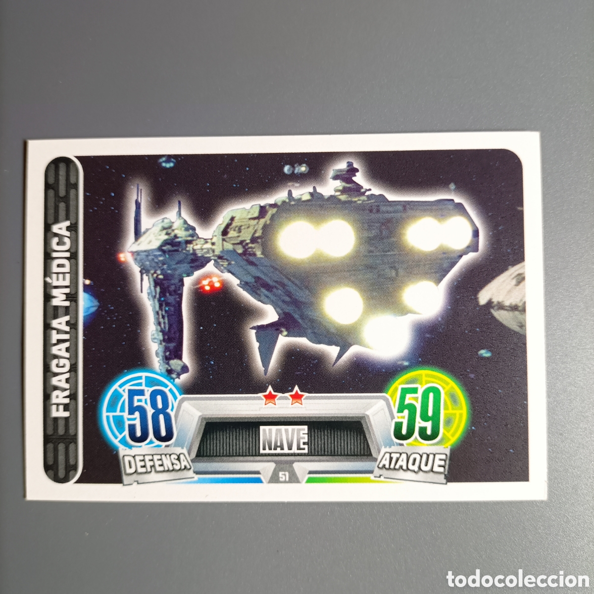 Trading cards: STAR WARS - TOPPS 2016 - STAR WARS - №51 FRAGATA MEDICA
