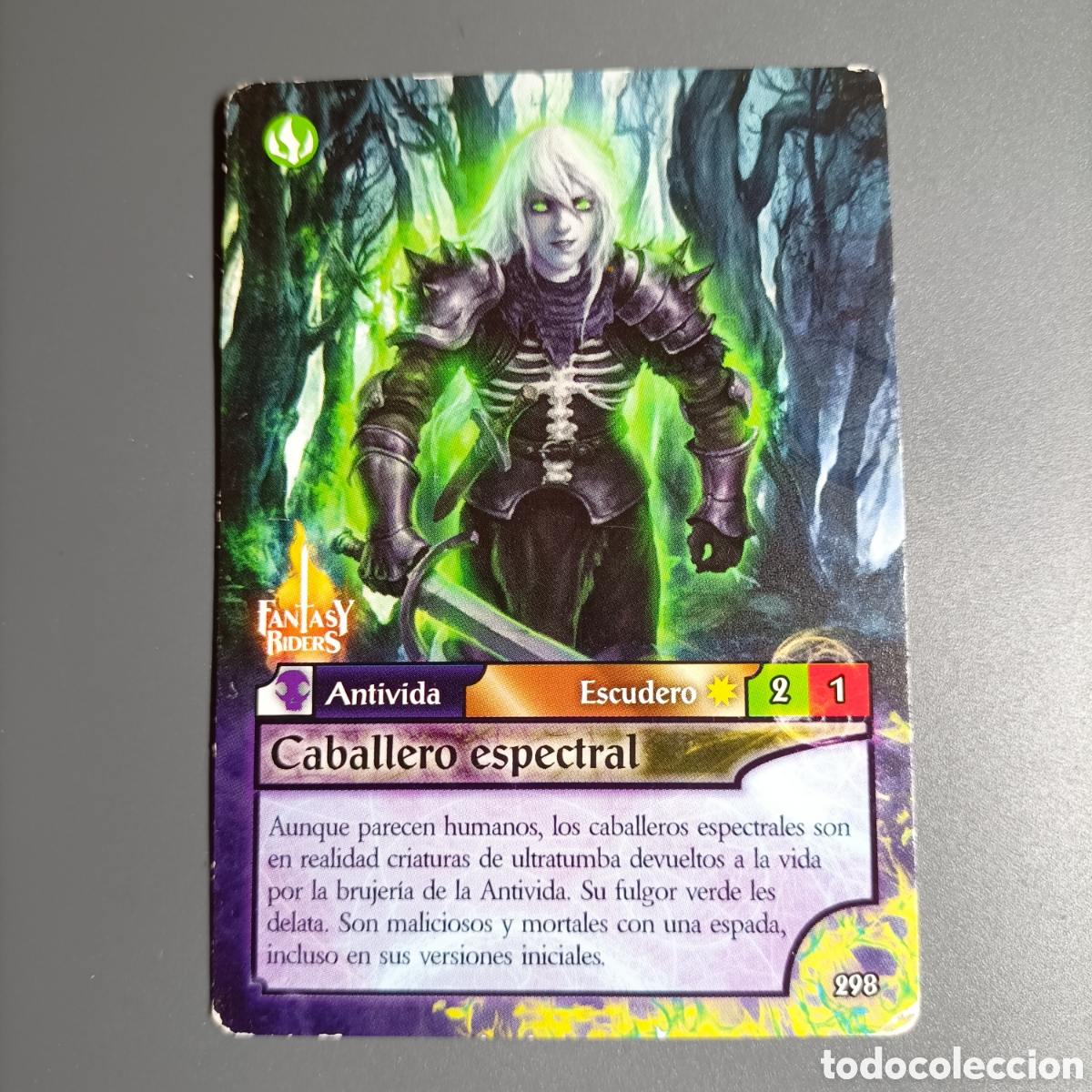 Trading cards: CARTA COLECCI&Oacute;N. FANTASY RIDERS 2018. №298
