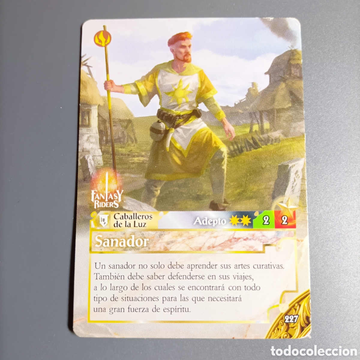 Trading cards: CARTA COLECCI&Oacute;N. FANTASY RIDERS 2018. №227 SANADOR