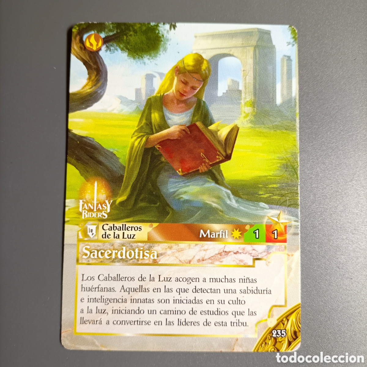 Trading cards: CARTA COLECCI&Oacute;N. FANTASY RIDERS 2018. №235 SACERDOTISTA
