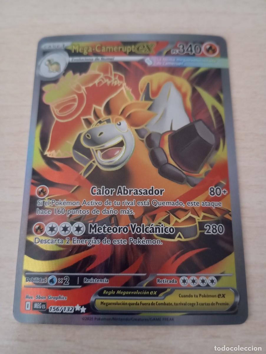 Trading cards: Carta Pok&eacute;mon Mega-Camerupt Proxy