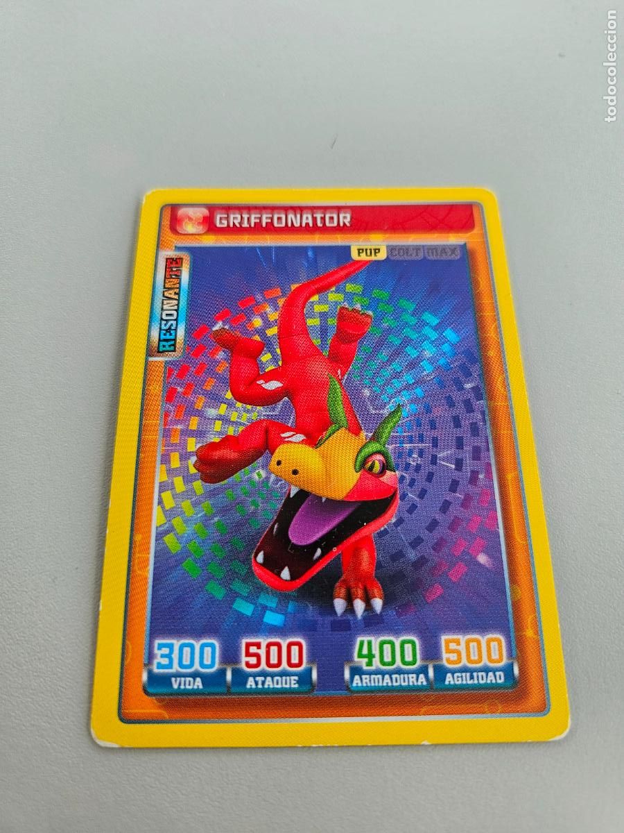 Trading cards: Invizimals 2009-2016. Carta Cromo 042 / Panini 2016