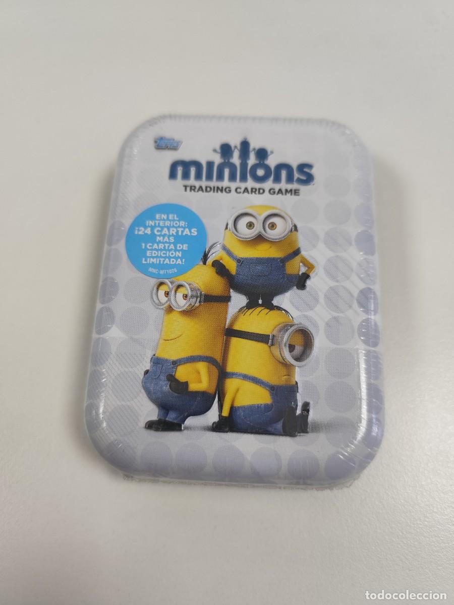 Trading cards: Mini lata caja precintada Minions trading cards TOPPS