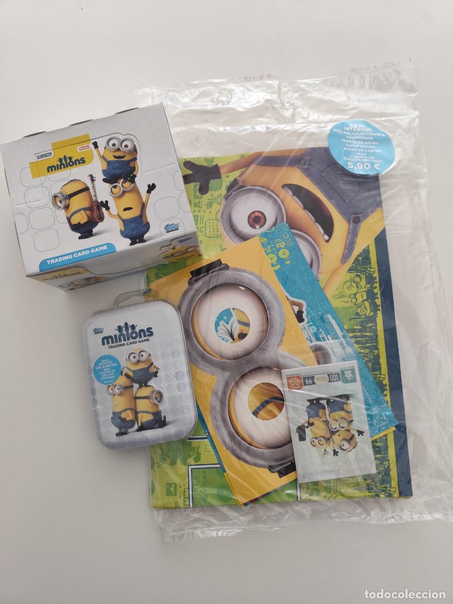 Trading cards: Lote colecci&oacute;n Minions trading cards TOPPS