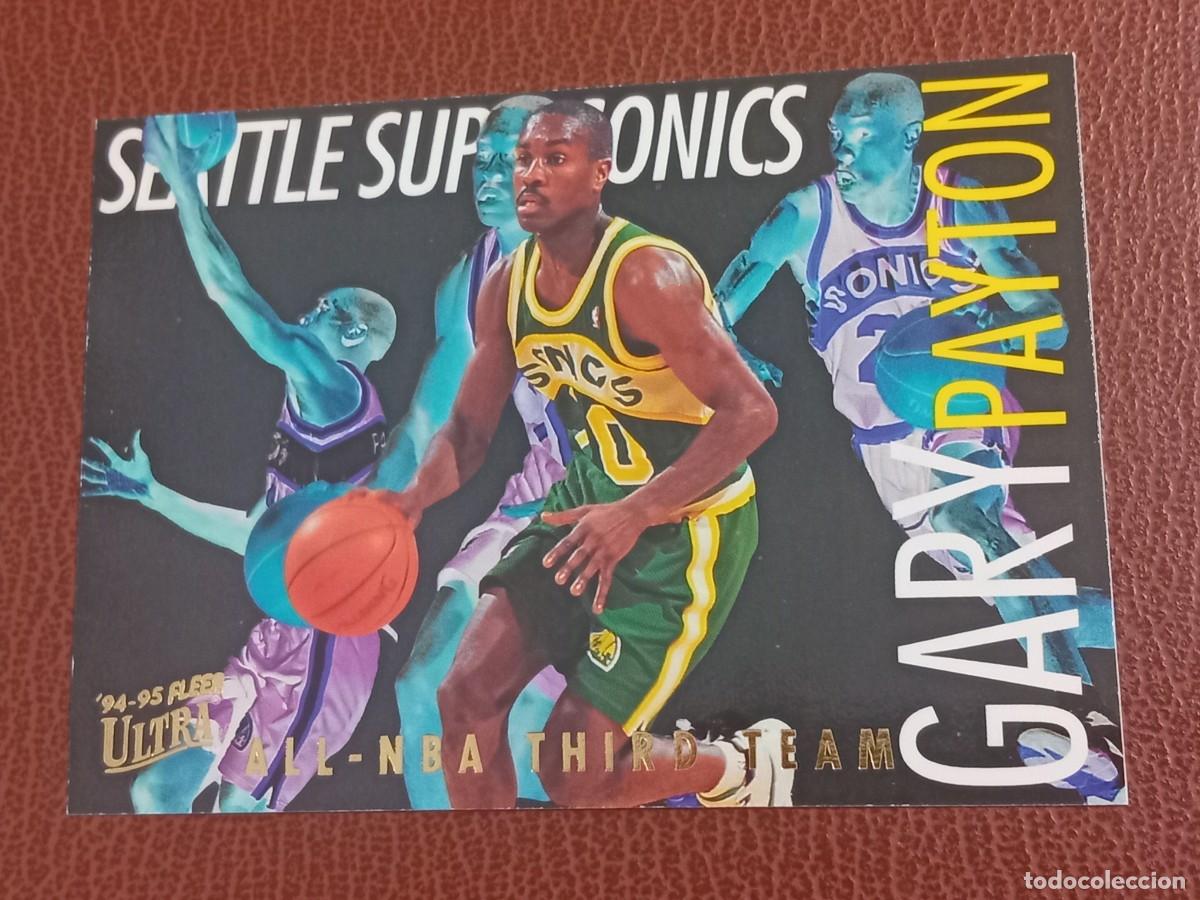 Trading cards: Card 13 Gary Payton Fleer Ultra 1994-95 All NBA Third Team Insert