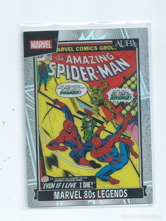 Trading cards: 2025 KAKAWOW AURA MARVEL : MARVEL 80&acute;S LEGENDS AM-EI-05 (DE 10) SPIDERMAN