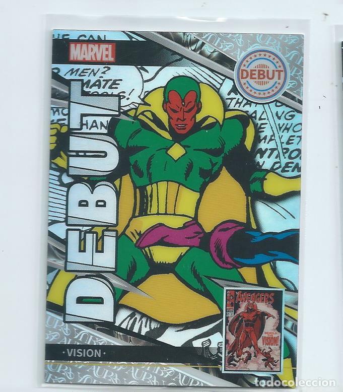 Trading cards: 2025 KAKAWOW AURA MARVEL : HERO DEBUT AM-CI-017 (DE 17) VISION