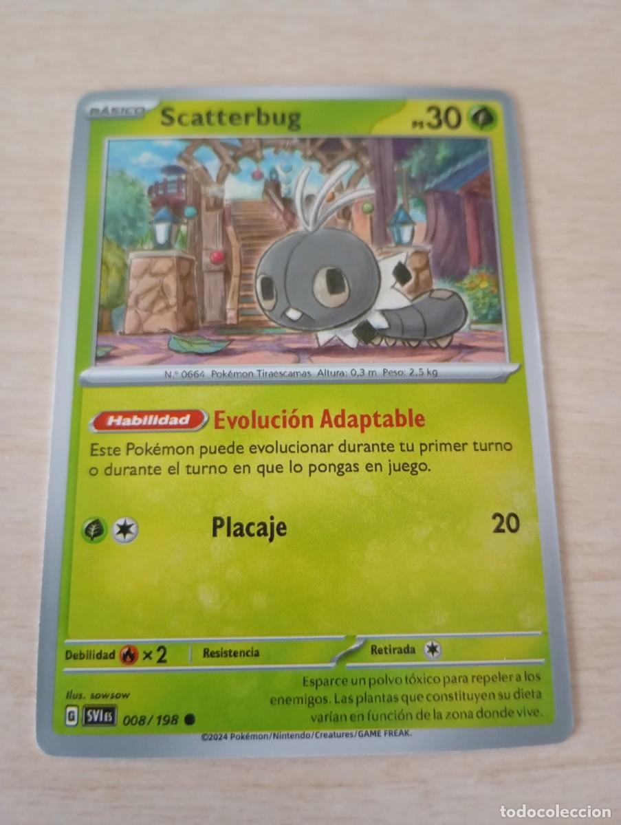 Trading cards: Carta Pok&eacute;mon Scatterbug Proxy - Foto 1