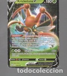 Trading cards: CROMO DE POK&Eacute;MON DE B&Aacute;SICO KRIKETUNE PS 180