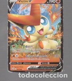 Trading cards: CROMO DE POK&Eacute;MON DE B&Aacute;SICO VICTINI V PS 190
