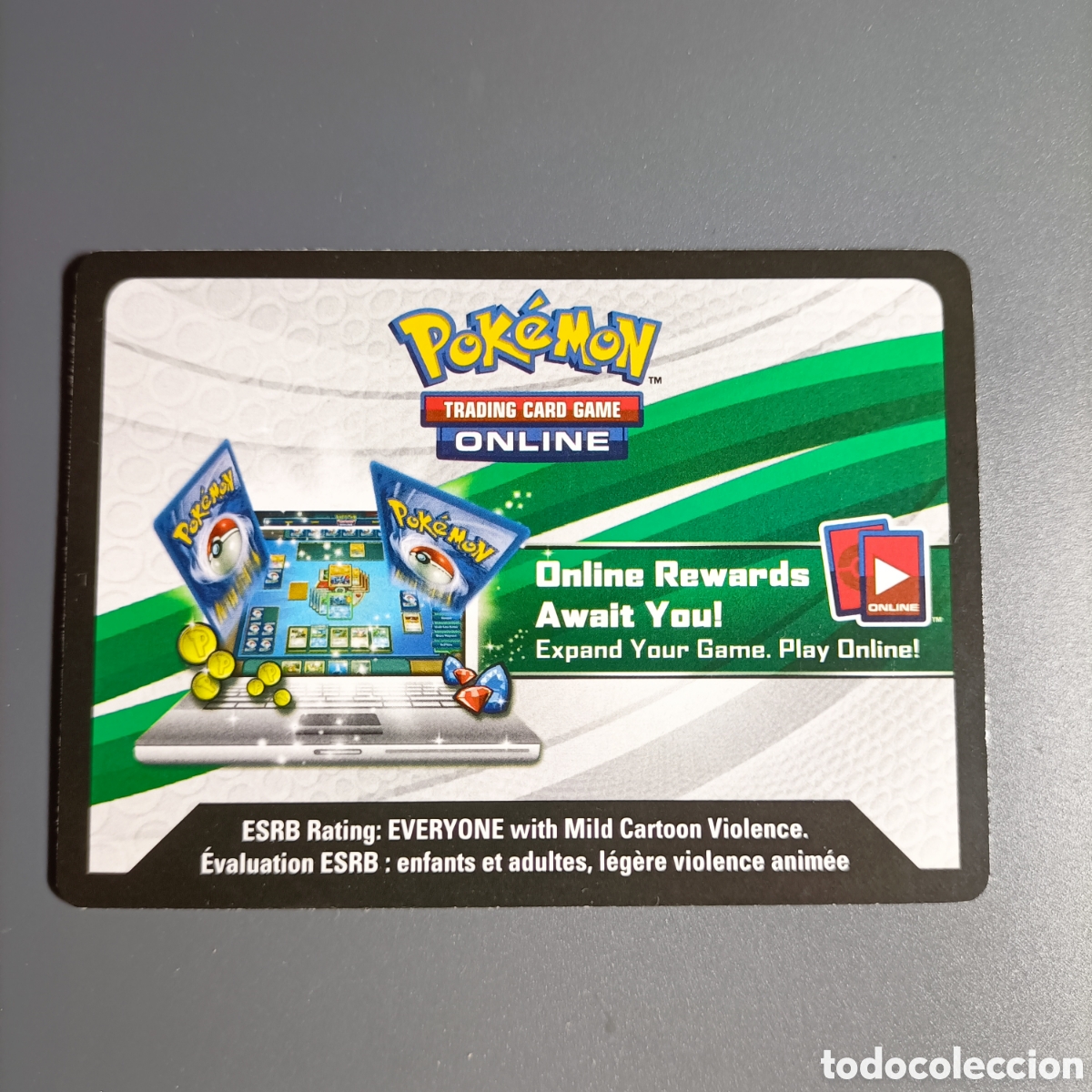 Trading cards: CARTA POK&Eacute;MON. TRADING CARD GAME. ONLINE
