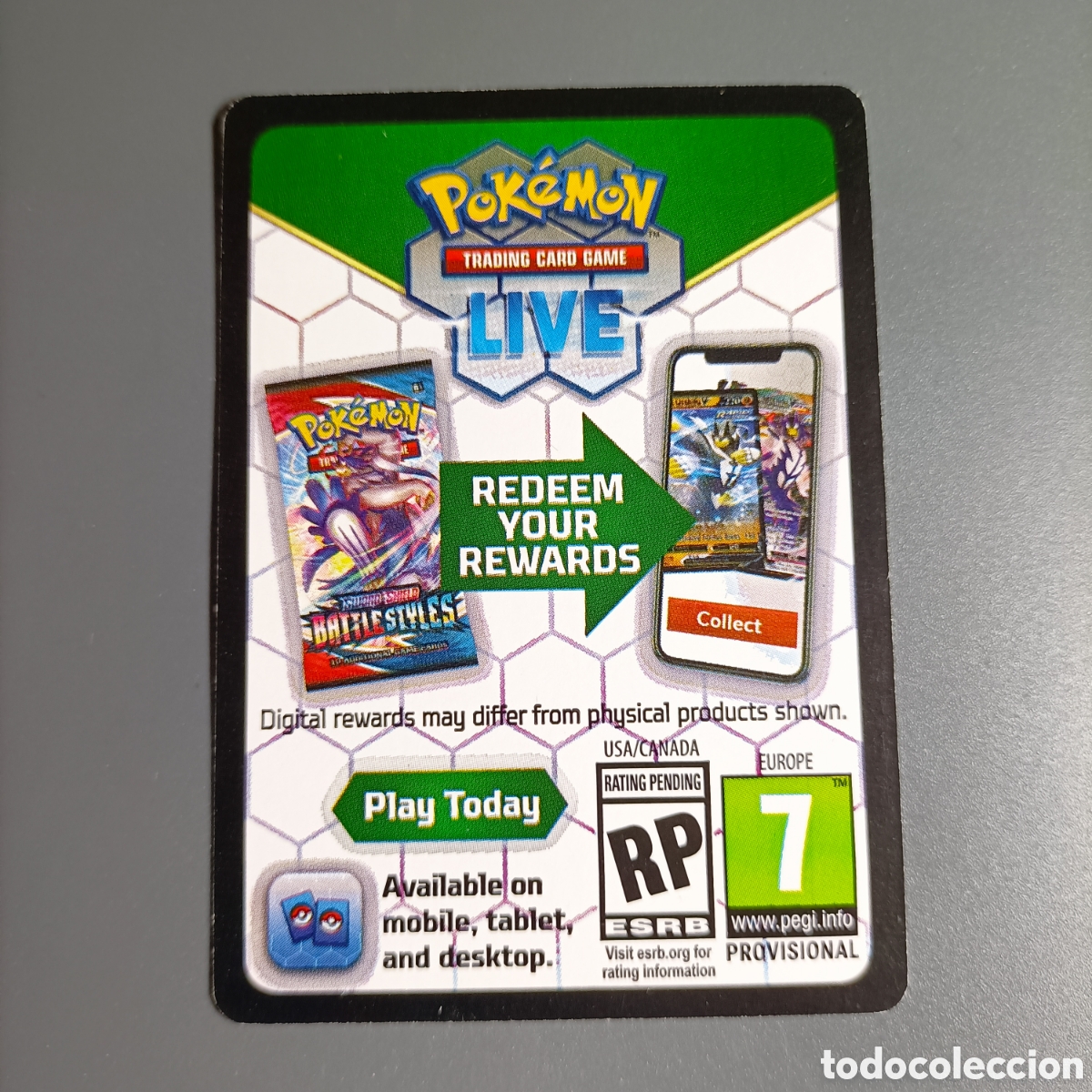 Trading cards: CARTA POKEMON 2021. TRADING CARD GAME. ONLINE