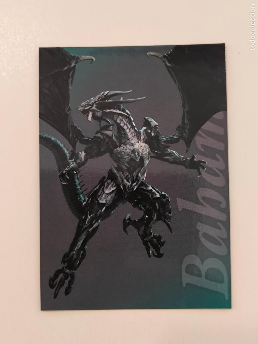 Trading cards: FINAL FANTASY VII ANNIVERSARY ART MUSEUM - PARTE 1 - N&ordm; 040 / 40 - BAHAMUT - CARD / JAPON (K7A2)