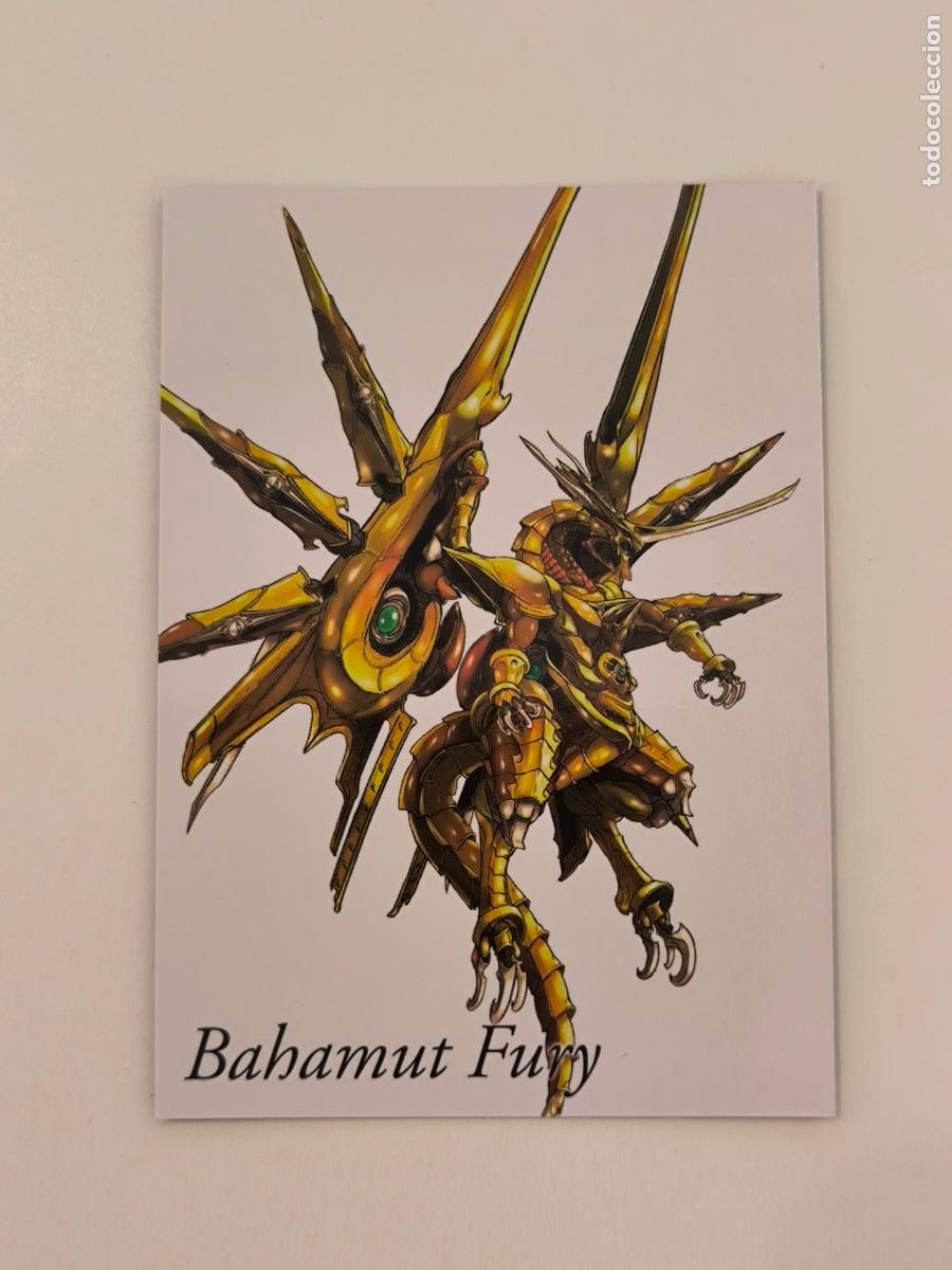 Trading cards: FINAL FANTASY VII ANNIVERSARY ART MUSEUM - PARTE 1 - N&ordm; 061 / 61 - BAHAMUT FURY - CARD (K7A2)